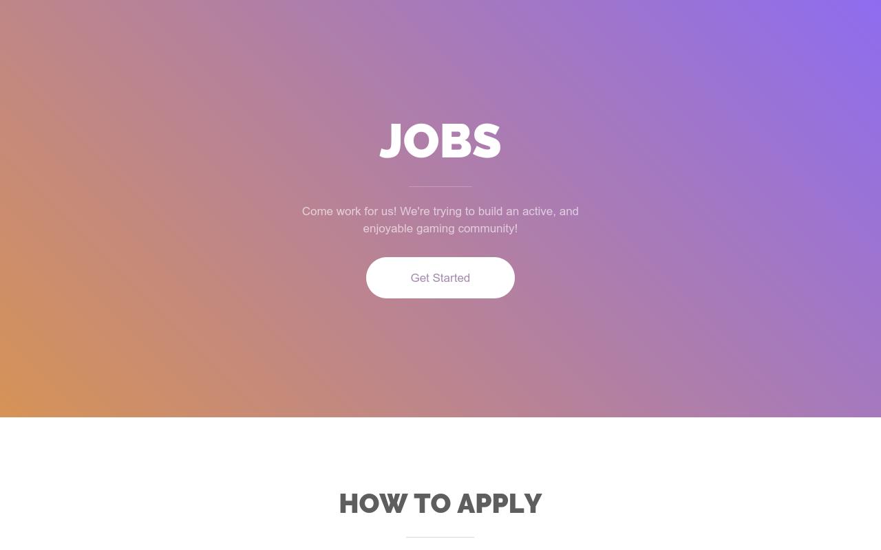 Carrd profile picture for @jobs